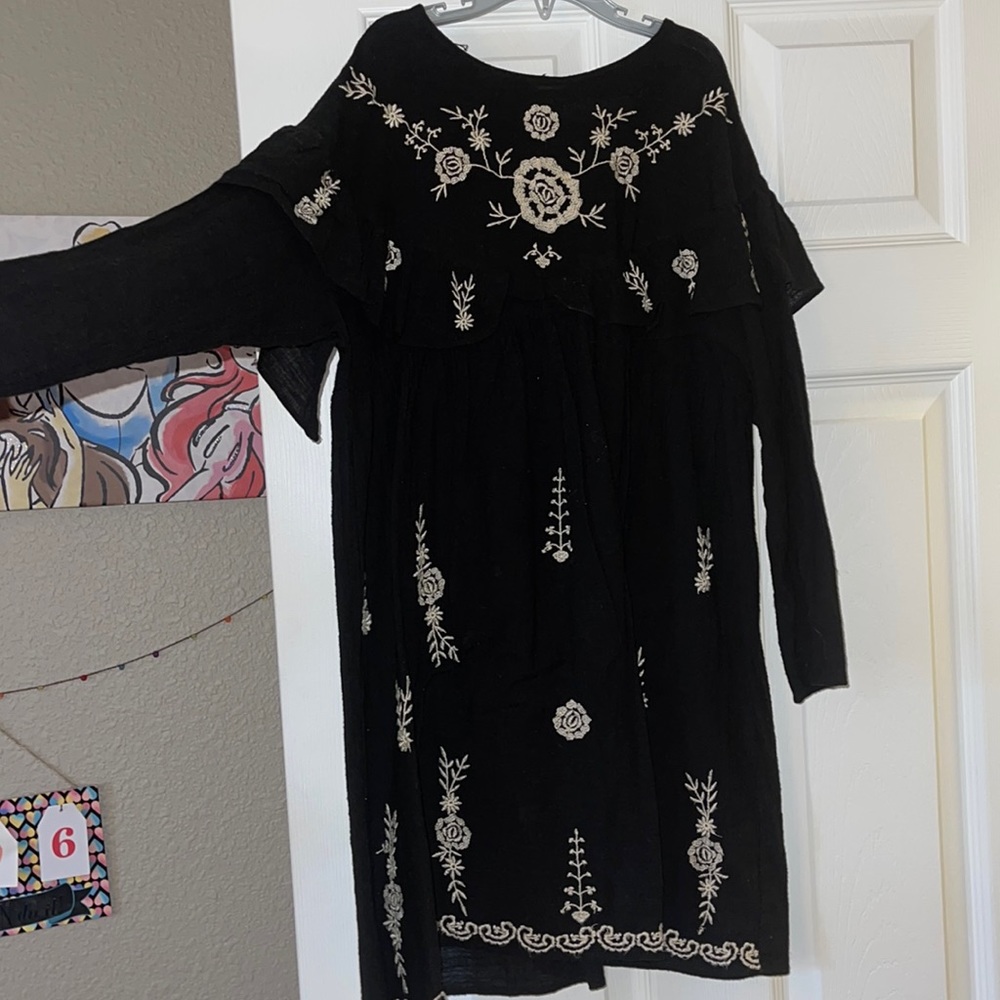 Zara black dress